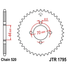 Rozeta JT 22z, Suzuki LTZ 80 89-06                                                                                                                                                                                                                        