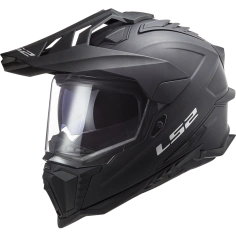 Helma LS2 MX701 EXPLORER SOLID MATT 06 ČERNÁ vel. XXXL
