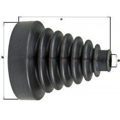 Manžeta 5001 17x59x86 All Balls Racing                                                                                                                                                                                                                    
